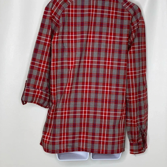 Vtg 70’s women’s Levi Strauss plaid shirt 16 - Picture 4 of 5